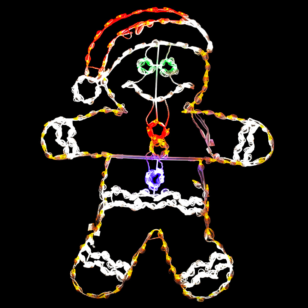 Gingerbread Boy LED 53